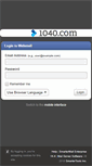 Mobile Screenshot of email.1040.com